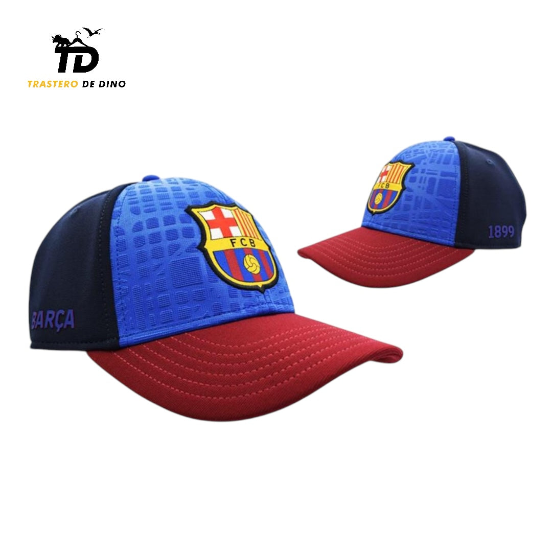 GORRA FC BARCELONA AZUL Y GRANATE