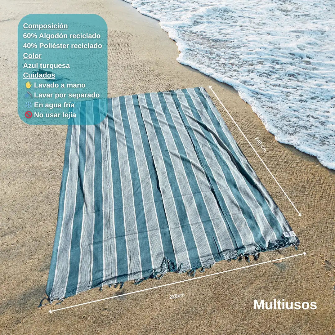 Tapiz Mandala de Tela 220x240cm