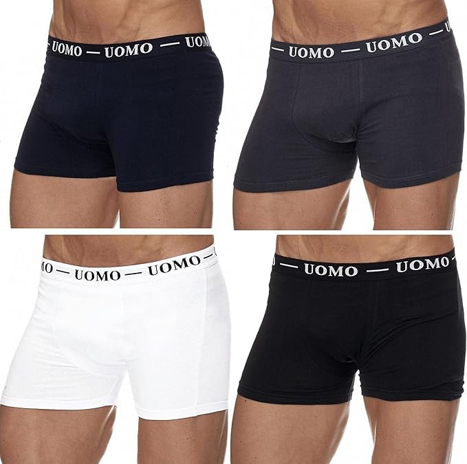 Pack de 4 Bóxers de Algodón