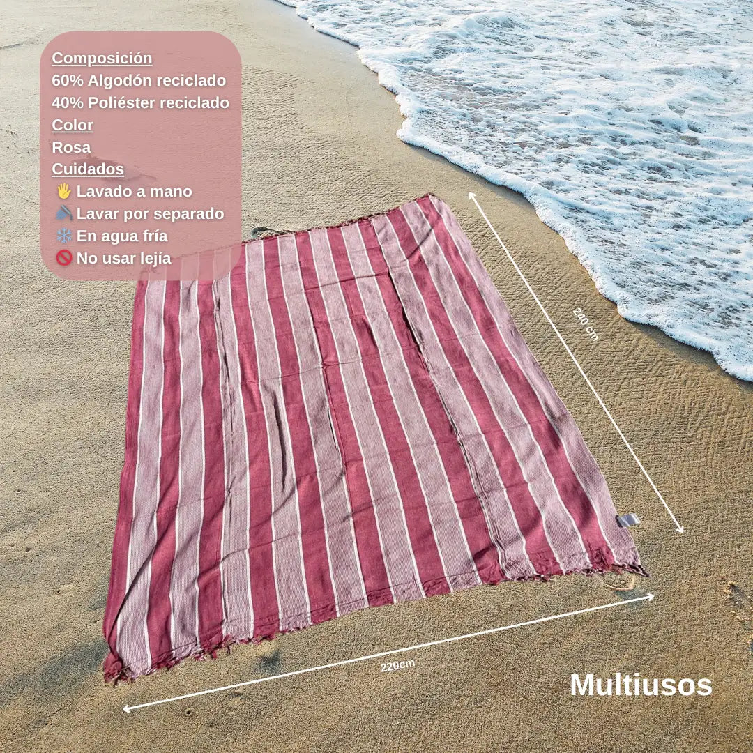 Tapiz Mandala de Tela 220x240cm