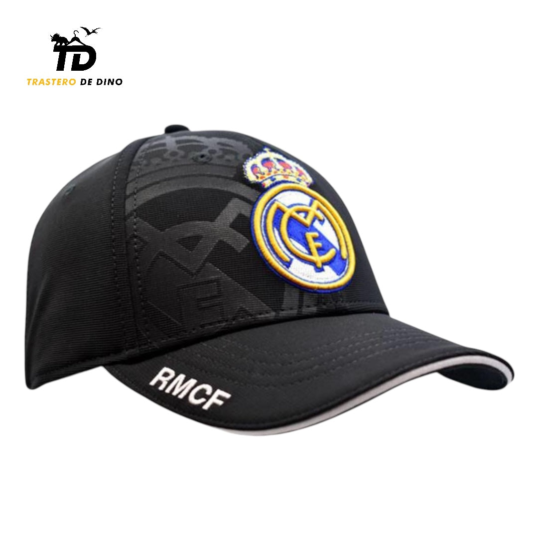 GORRA REAL MADRID OFICIAL NEGRA