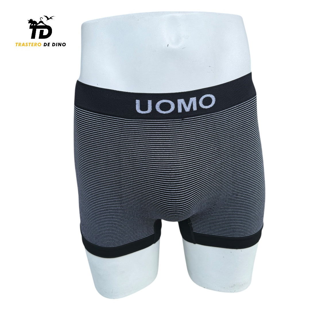 Pack de 12 Bóxers Licra Rayas