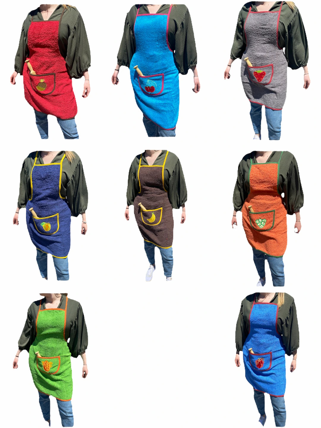 Delantal de Rizo/Toalla para Cocina