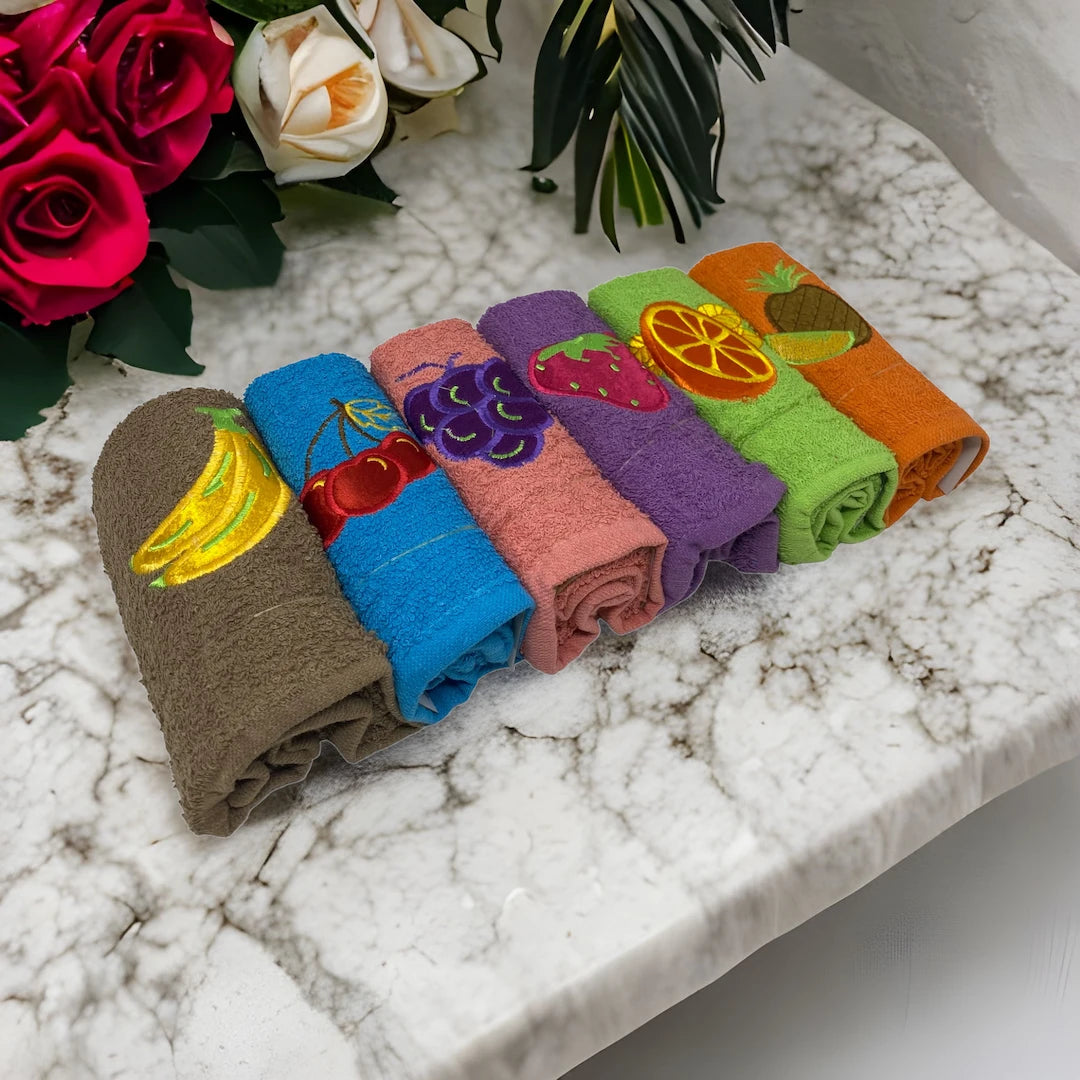 Pack de 6 Paños de Cocina 100% Algodón