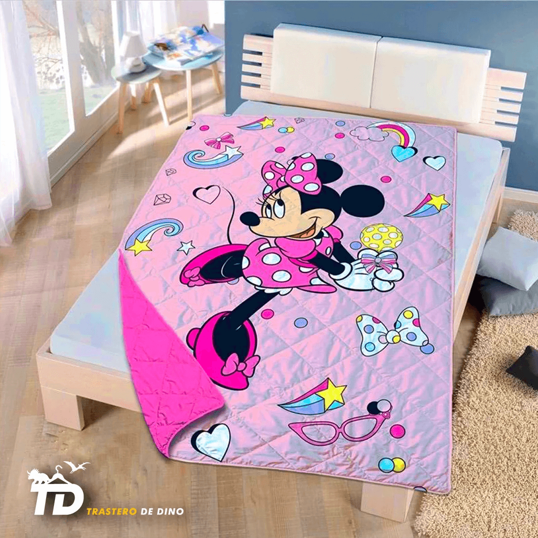 Colcha Bouti Disney Minnie 180x260cm