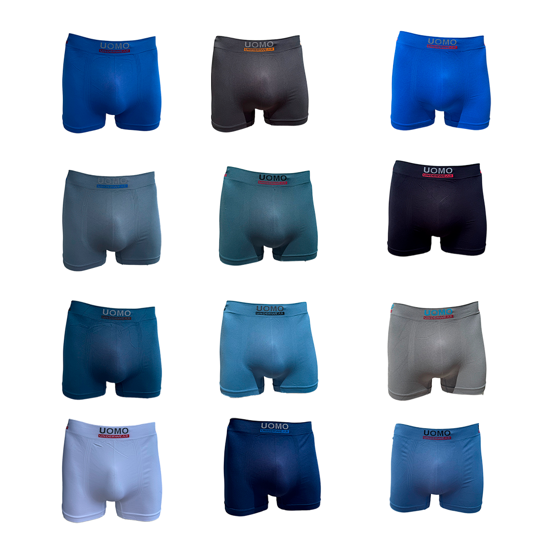 Pack de 12 Bóxers Licra