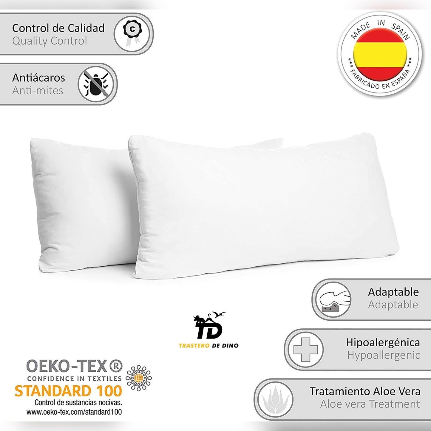 ALMOHADA VISCO ELASTICA