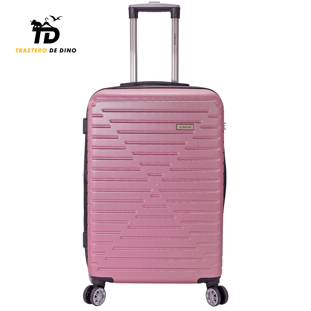 MALETA CABINA EXTENSIBLE ROSA